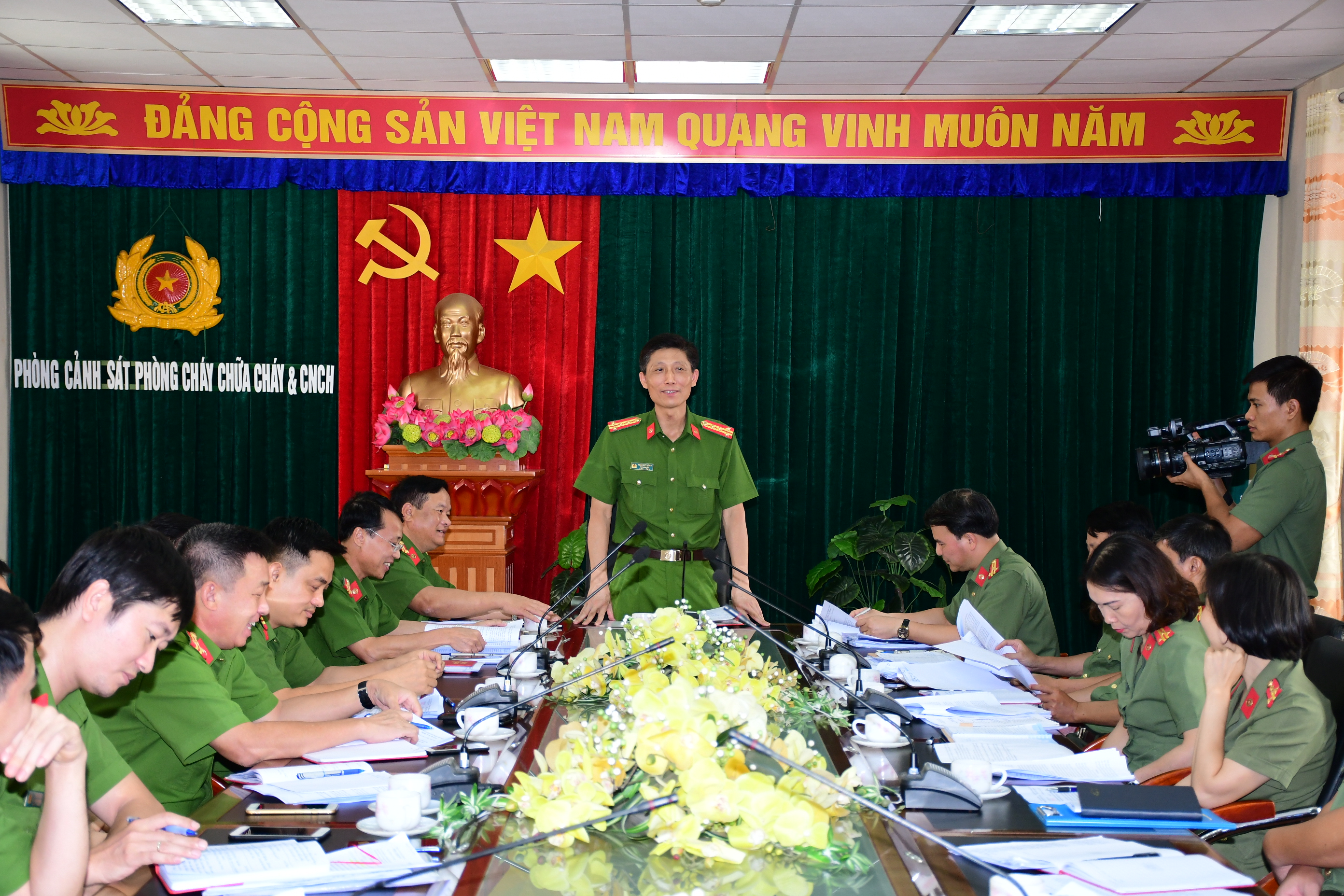 Sơ kết công tác phòng cháy chữa cháy 6 tháng đầu năm